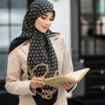 روسری وال ترک منگوله دار کد 26161