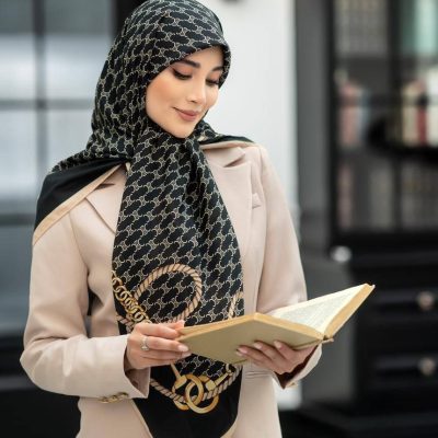 روسری وال ترک منگوله دار کد 26161