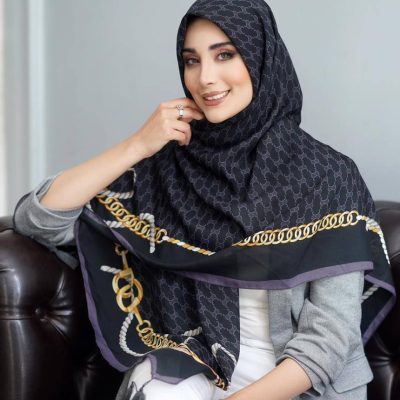 روسری وال ترک منگوله دار کد 26162