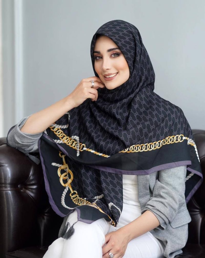 روسری وال ترک منگوله دار کد 26162 - Image 1