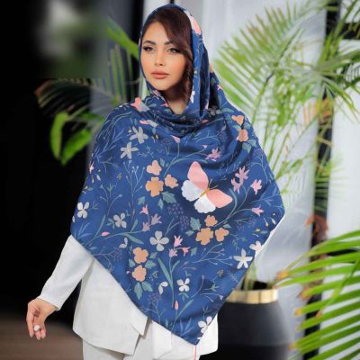 روسری نخی اسپان منگوله دار کد 26170