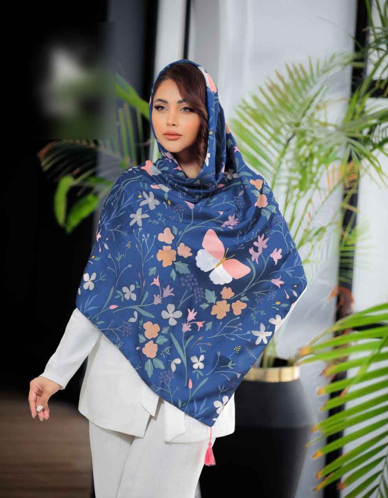 26170 روسری نخی اسپان منگوله دار کد 26170 - Image 1