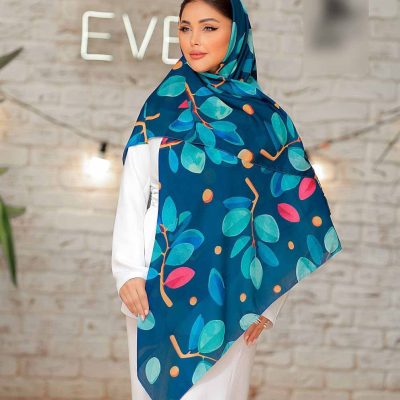 روسری نخی اسپان منگوله دار کد 26173