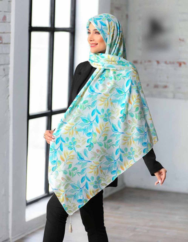 روسری نخی اسپان منگوله دار کد 26172 - Image 1