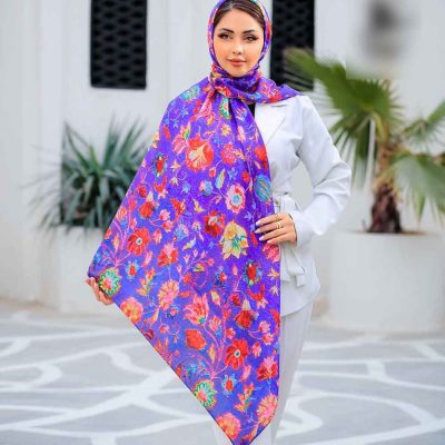 روسری نخی اسپان منگوله دار کد 26182
