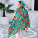 روسری نخی اسپان منگوله دار کد 26183