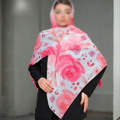 روسری نخی اسپان منگوله دار کد 26190