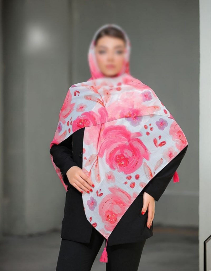 روسری نخی اسپان منگوله دار کد 26190 - Image 1