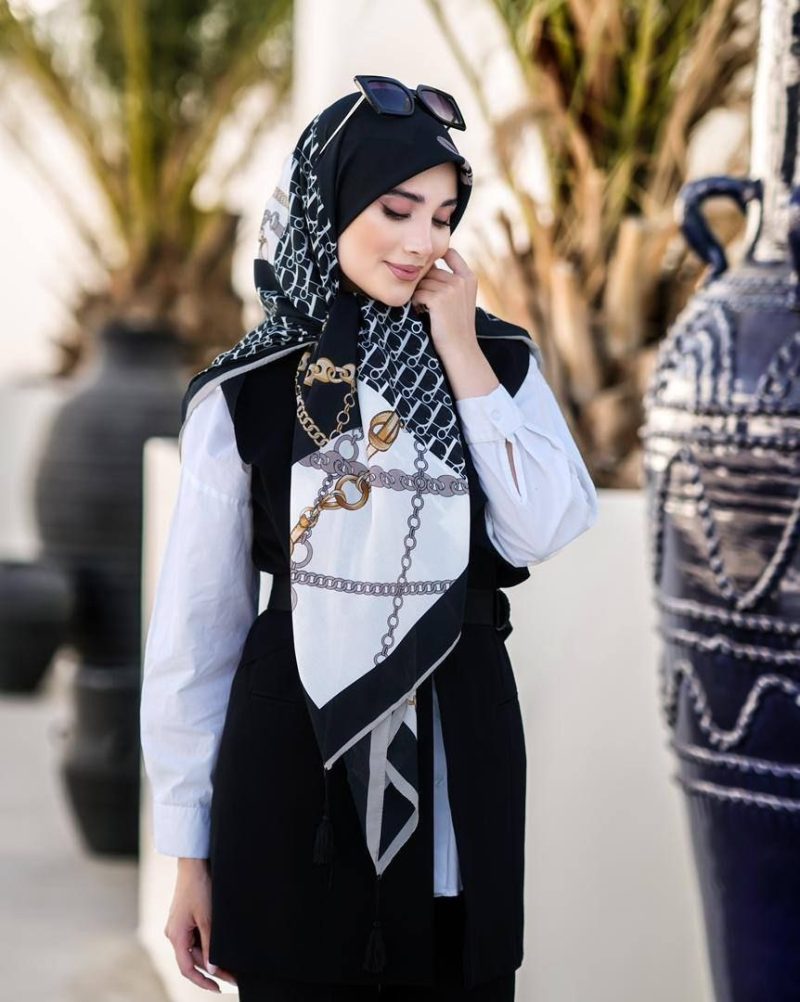 روسری وال ترک منگوله دار کد 26194 - Image 1