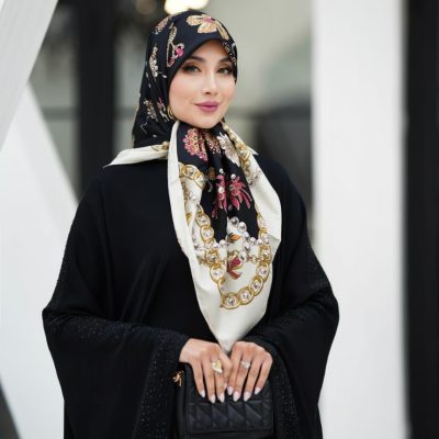 روسری ژاکارد ابریشم کد 26199