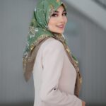 روسری ژاکارد ابریشم کد 26201
