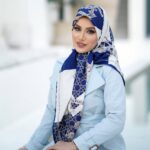 روسری ابریشم ژاکارد کد 26211