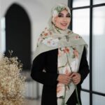 روسری ابریشم ژاکارد کد 26215