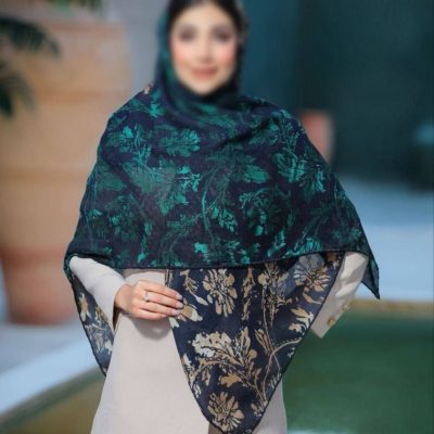 روسری نخی اسپان منگوله دار کد 26227