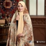 چادر رنگی کرپ حریر کد 30948