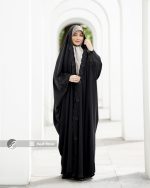 چادر مشکی عربی گلدوزی شده کد 3216 - Image 2