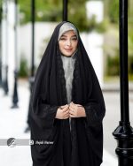 چادر مشکی عربی گلدوزی شده کد 3230