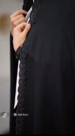 چادر مشکی سنتی گلدوزی شده کد 3238 - Image 2