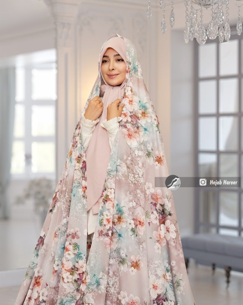 چادر سیلک اندونزی سه بعدی کد 6113 - Image 1