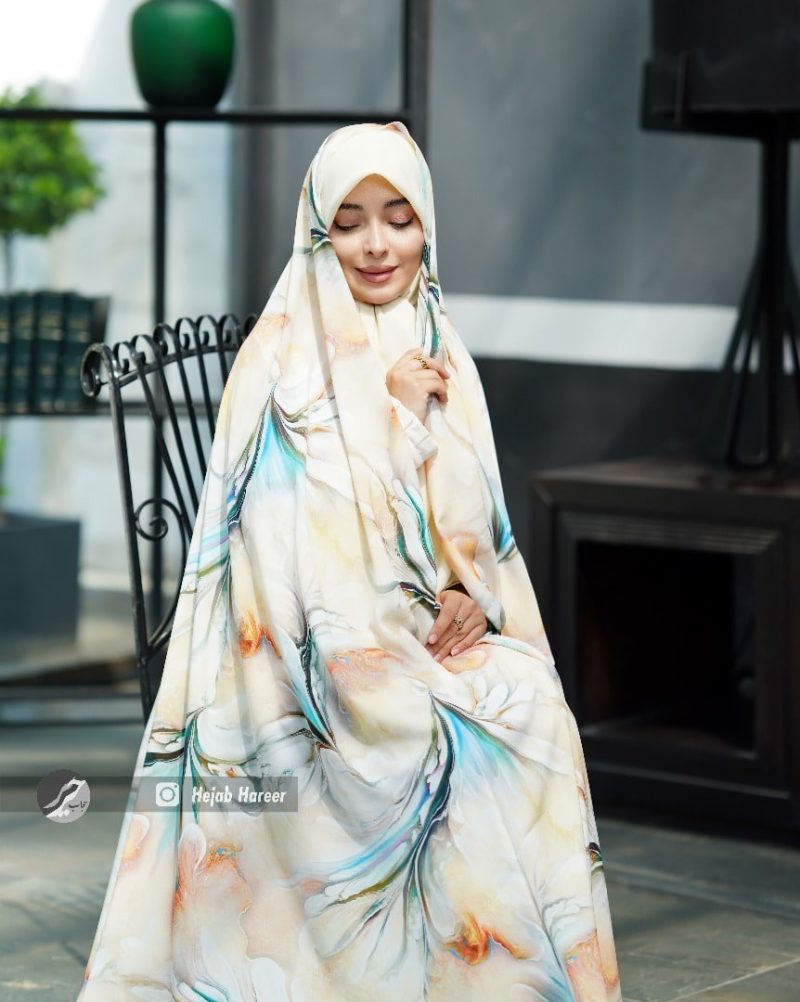 چادر رنگی سیلک اندونزی کد 6118 - Image 1