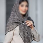 روسری نخی اسپان منگوله دار کد 26223