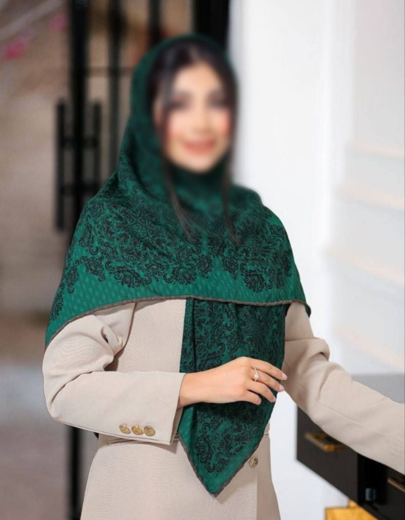 روسری نخی اسپان منگوله دار کد 26224 - Image 1