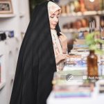 چادر مشکی طرحدار ایرانی کد 9327