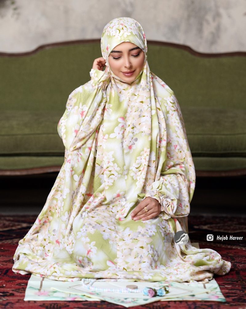 چادر نماز آستین دار کد 18000 - Image 2