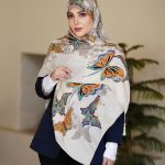 روسری نخی سیااسکارف کد 26241