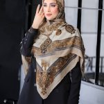 روسری نخی گارزا ژاکارد کد ۲۶۲65