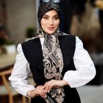 روسری ابریشم تویل کد 2735