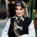 روسری ابریشم تویل کد 2736