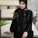 روسری نخی طرح دار کد 2739