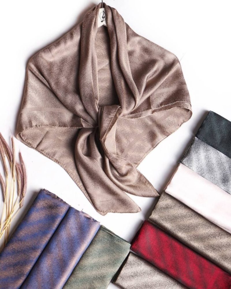 روسری پتینه ابریشمی کد 2764 - Image 1