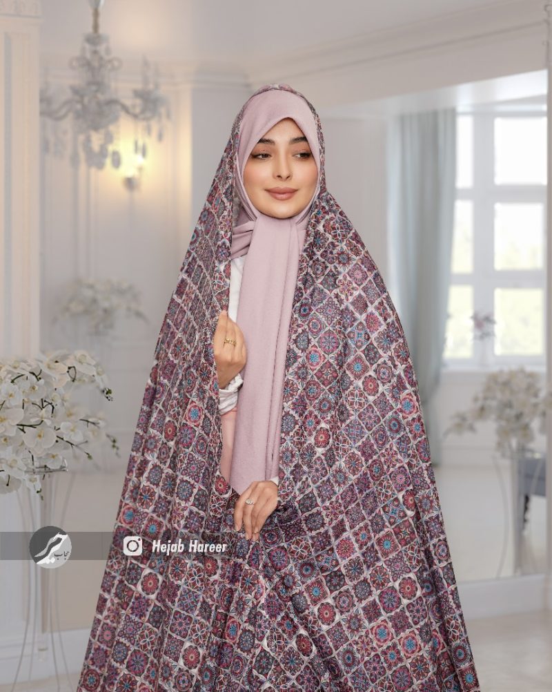 چادر رنگی وال نخ کد 6137 - Image 1