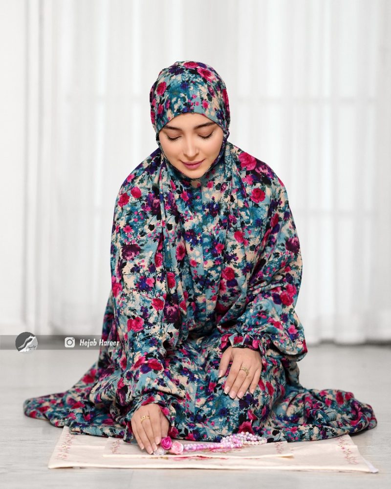 چادر نماز آستین دار کد 18005 - Image 1