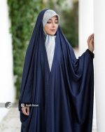 قواره چادر سیلک لاین لمه ساده کد 6294