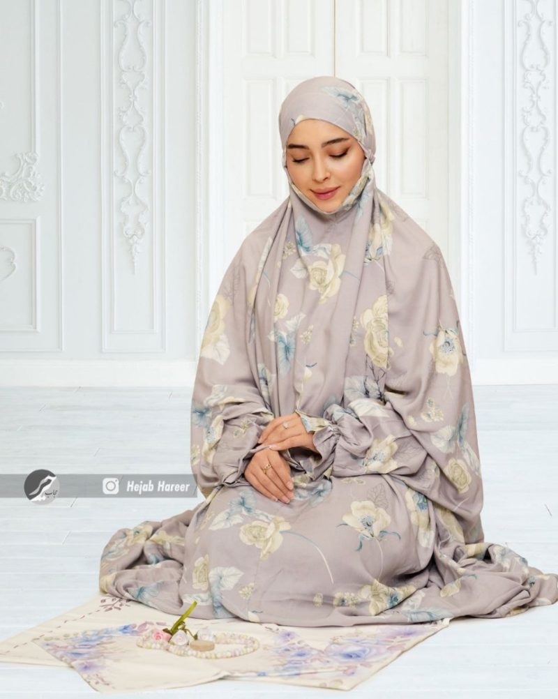 17019 چادر نماز کیسه ای کد 17019 - Image 1