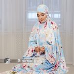 چادر نماز کیسه ای کد 17035
