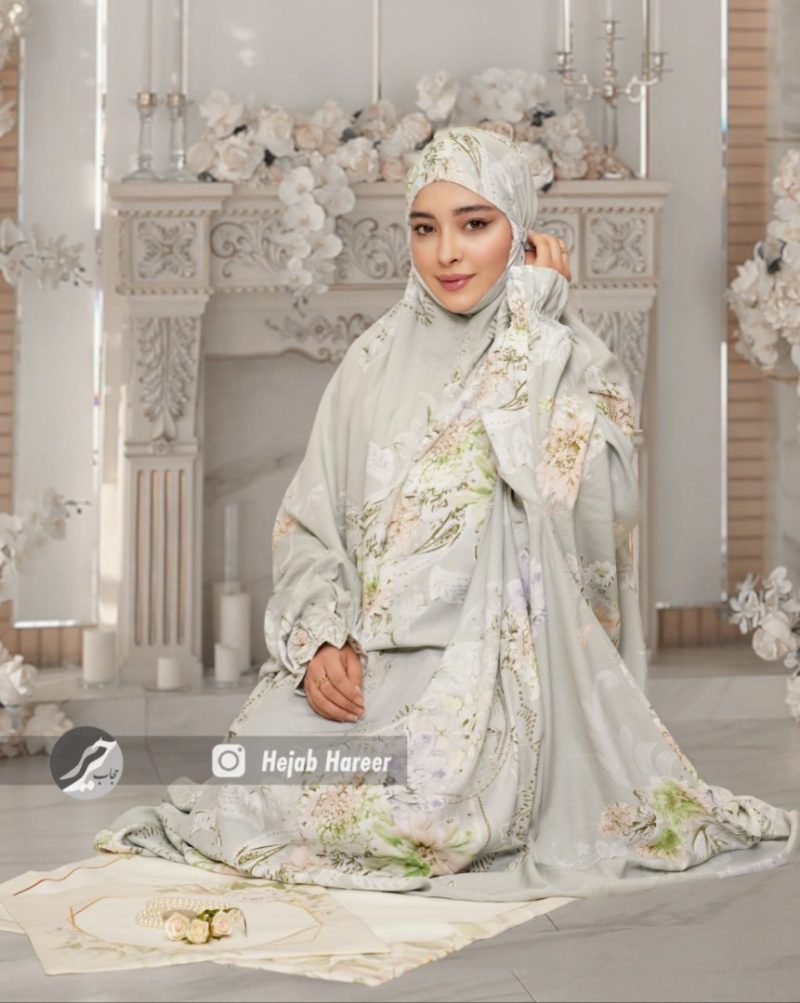 17037-1 چادر نماز کیسه ای کد 17037 - Image 1