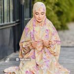 چادر نماز کیسه ای کد 17012