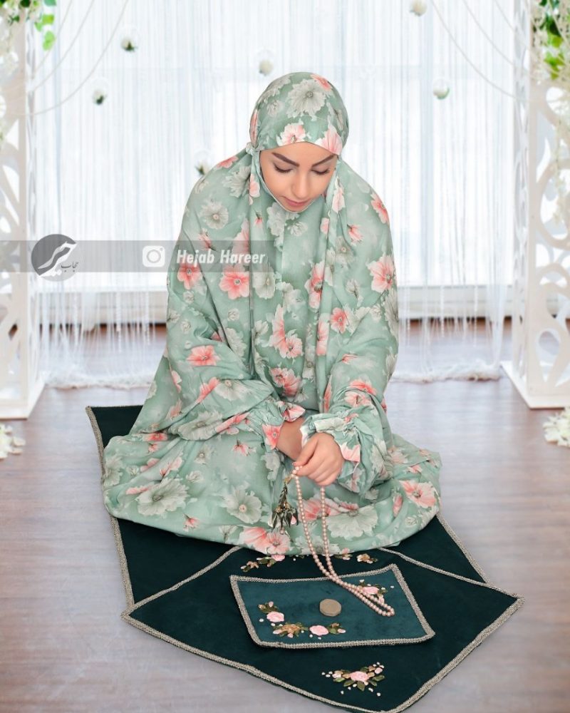 18015-1 چادر نماز کیسه ای کد 17013 - Image 1