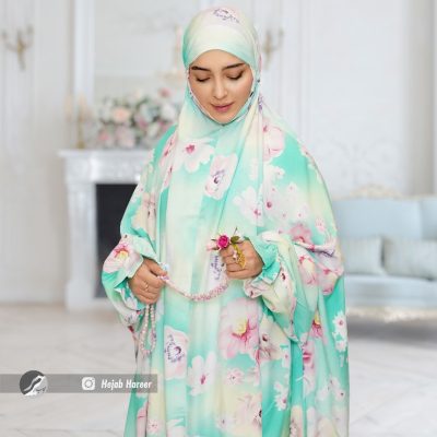 چادر نماز آستین دار کد 18028