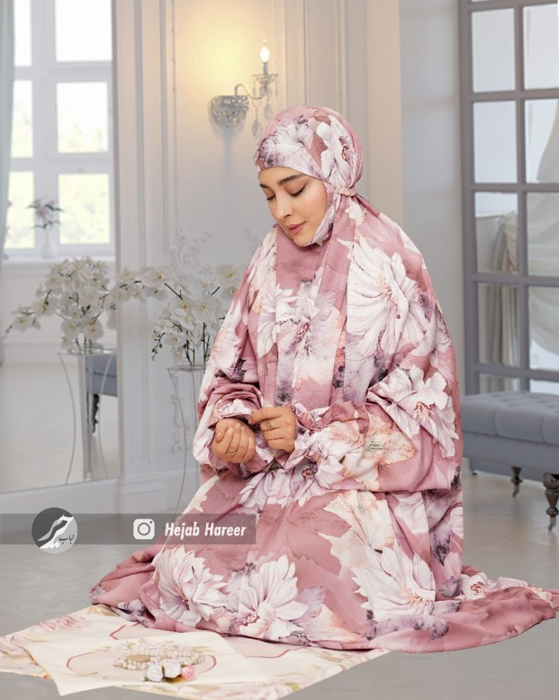 18029-1 چادر نماز آستین دار کد 18033 - Image 1