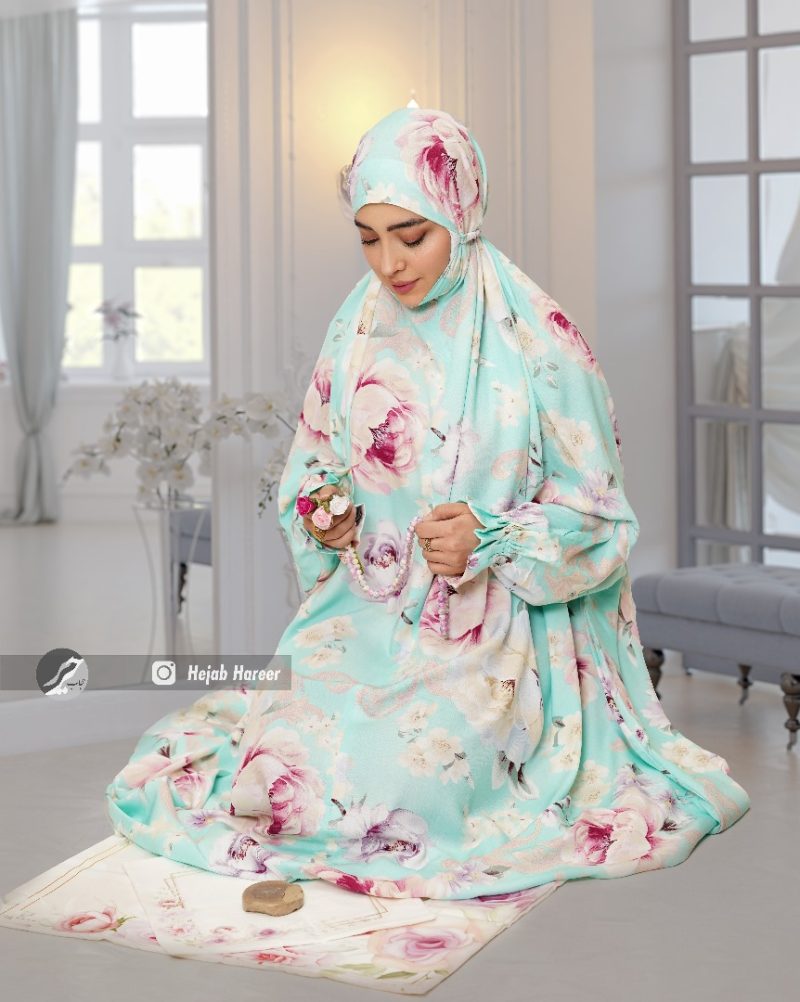 18031-2 چادر نماز آستین دار کد 18031 - Image 1