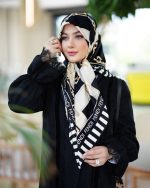 روسری رنگی طرح دار کد 2893 - Image 2