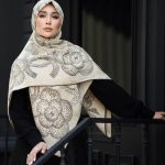روسری رنگی طرح دار کد 2900