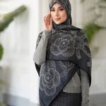 روسری رنگی طرح دار کد 2901