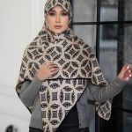 روسری رنگی طرح دار کد 2918