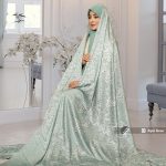چادر رنگی ژاکارد کد 6258